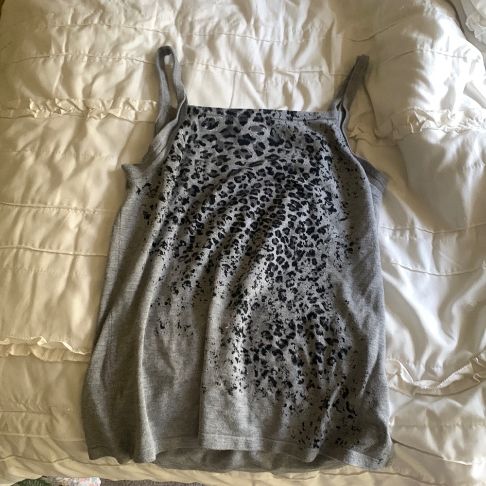 Grey cheetah tank